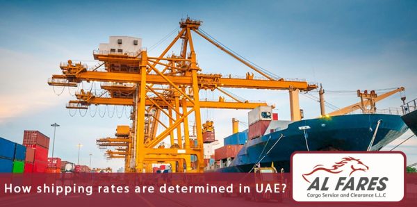 How shipping rates are determined in UAE | Al Fares Cargo Service